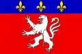 Flag of Lyon, because of Revolt of Lyon against the National Convention.