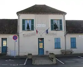 The town hall in Barbey