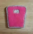 Bathroom scale from 1965, permanently set at 110 pounds (50&nbsp;kg)