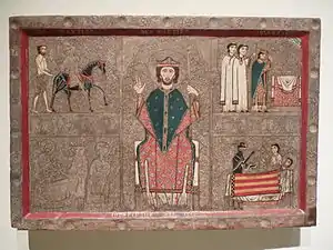 Altar frontal from Gia (from Benasque Valley, Aragon)