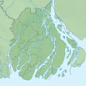 Map showing the location of Char Kukri-Mukri Wildlife Sanctuary