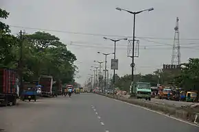 B.T. Road in Panihati