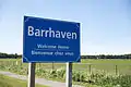 The welcome sign on Greenbank road entering Barrhaven