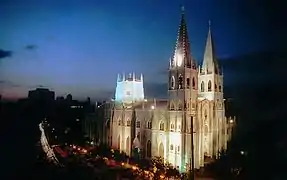 The Minor Basilica of San Sebastián is the only all-steel church in Asia.