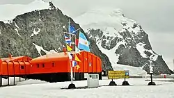 Orcadas Base in January 2018