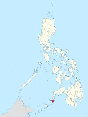 Location in the Philippines