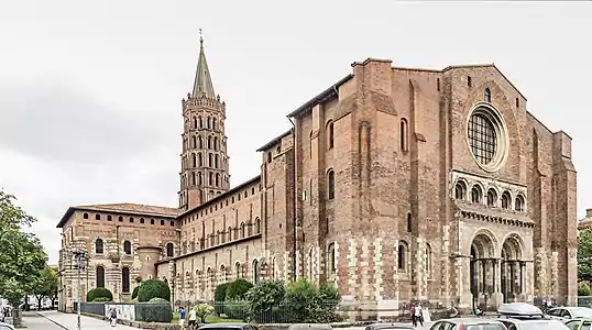 Basilica of Saint-Sernin.