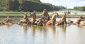 Bassin d'Apollon – Apollo Fountain, contemporary view