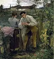 L'Amour au Village, 1882, Pushkin Museum