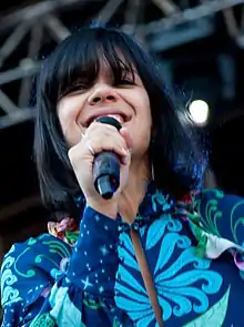 Bat for Lashes performing in 2013