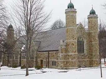 Outside view of the chapel