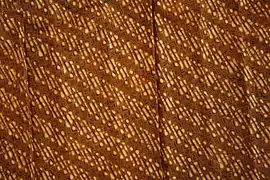 Parang klithik pattern from Solo, Central Java