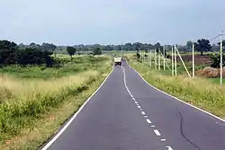 Batticaloa Highway from Punanai