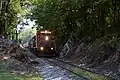 BB 7 with sisters, south on the Shenandoah Valley Railroad in Staunton, Virginia. Having just made a pick up of Empty Cars to take West.