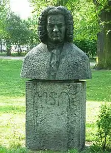 Johann Sebastian Bach, by Witold Marciniak
