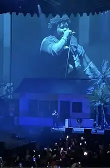 Green performing in Pittsburgh during his Beautiful Mind Tour, 2022