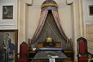 Bed of Emperor Haile Selassie