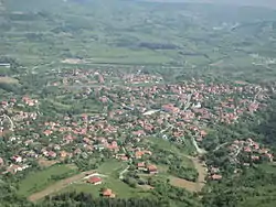 View of the Beli Potok from the Avala tower.