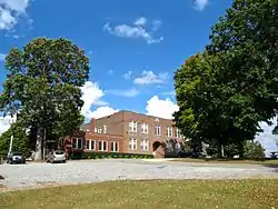 The old Bell School building, now city hall