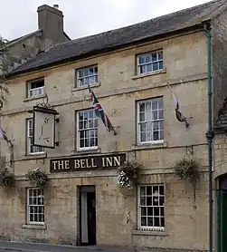 The Bell Inn in Moreton-in-Marsh may have inspired Tolkien to create The Prancing Pony inn at Bree.