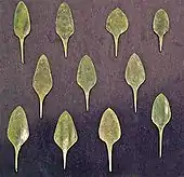 Javelin points, Portugal