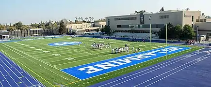 Gridiron for JV/Freshman Football. The Bells Varsity Team plays at San Jose City College