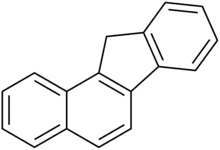 Chemical structure of benzo[a]fluorene