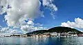 Bergen harbour panorama