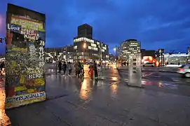 Section of the Cold War Berlin Wall