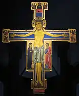 Berlinghiero Berlinghieri:Crucifix, ca. 1220.