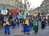 Participants in the Bernese Carnival 2010