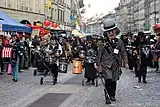 Participants in the Bernese Carnival 2010