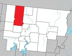 Location within Abitibi RCM.