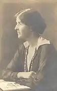 Bertha Phillpotts c.1920 courtesy Queen Mary's College, University of London