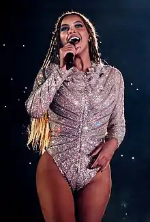 Color photograph of Beyoncé in 2016