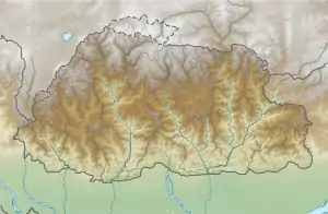 Jomolhari is located in Bhutan