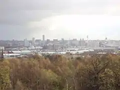 View towards Liverpool
