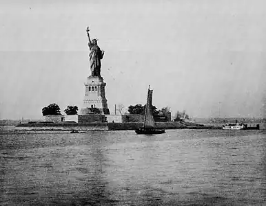 The Statue of Liberty, c. 1886