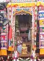 Presiding deity and consort in chariot