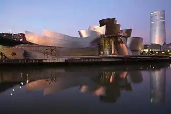 Guggenheim Museum (Bilbao, Spain), opened in 1997, by Frank Gehry