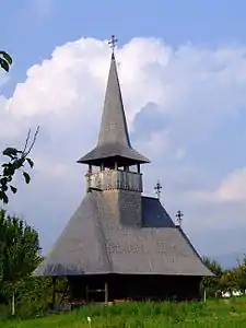 Wooden Church from  Lechința, Open Air Museum of Oaș Country in Negrești-Oaș town,  2008