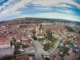 Panorama of Cisnădie