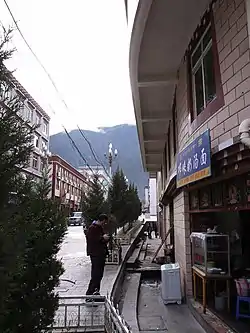 The capital, Batang Town