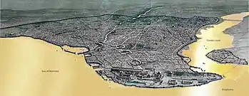 Image 16Constantinople, the largest and wealthiest city in Europe from the 9th through the 12th century (from History of cities)