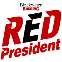 Blackwater Bossing Red President logo