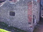 Remains of the outside of the Guildhall (2007)