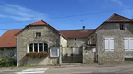 The town hall in Andelot-Blancheville
