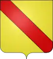 Heraldic shield of the House of Ligne