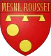 Coat of arms of Mesnil-Rousset