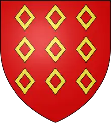 Cardinal de Rohan's coat of arms